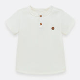 Camiseta Con Botones Bebe